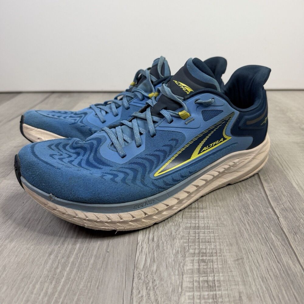 Altra Torin 7 Shoes Mens Size 12 Blue Running Athletic Sneakers AL0A82C4440 A